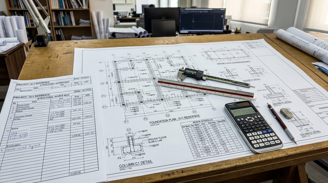 PBL (G+1) Cost Estimation