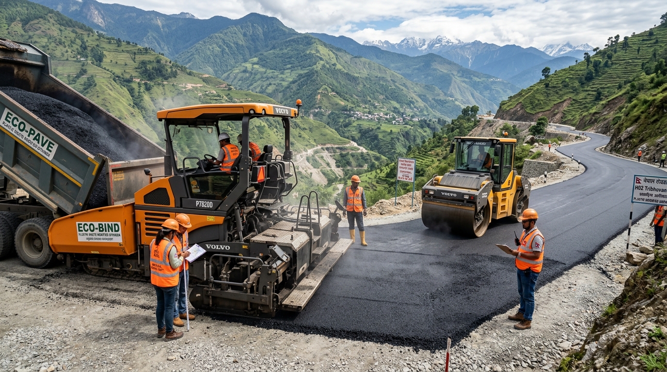Plastic Waste in Bituminous Pavement
